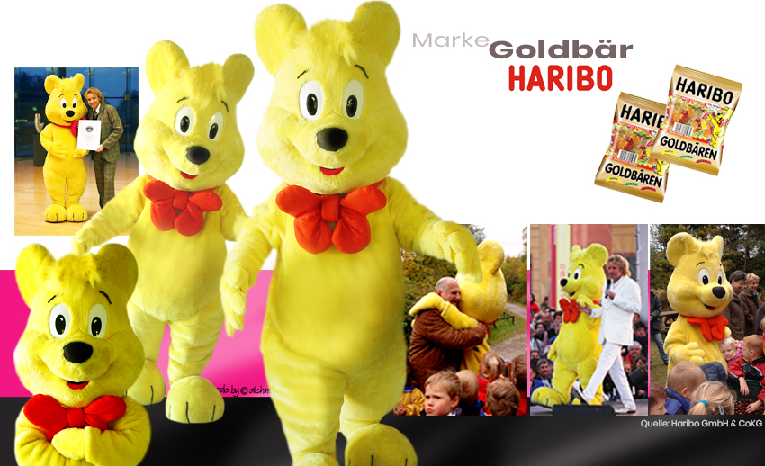 Haribo Werbefigur Goldbär