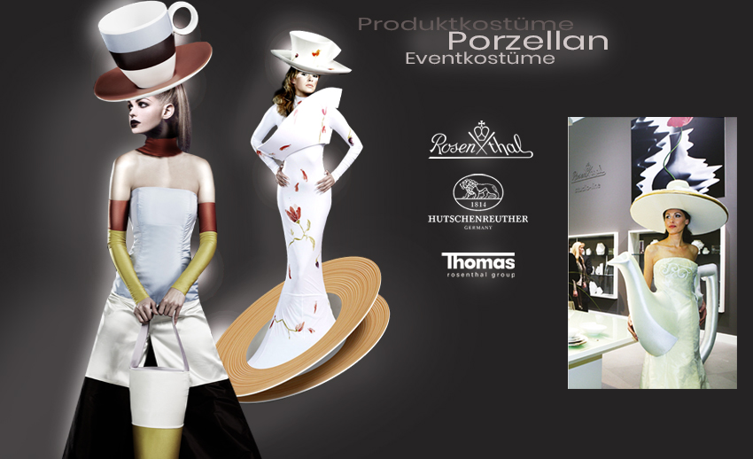 Rosenthal TRENDSHOW Porzellan design event Kostüme