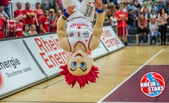 Rhein Stars Basketball Maskottchen Jeck