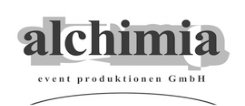 Logo alchimia event produktionen GmbH